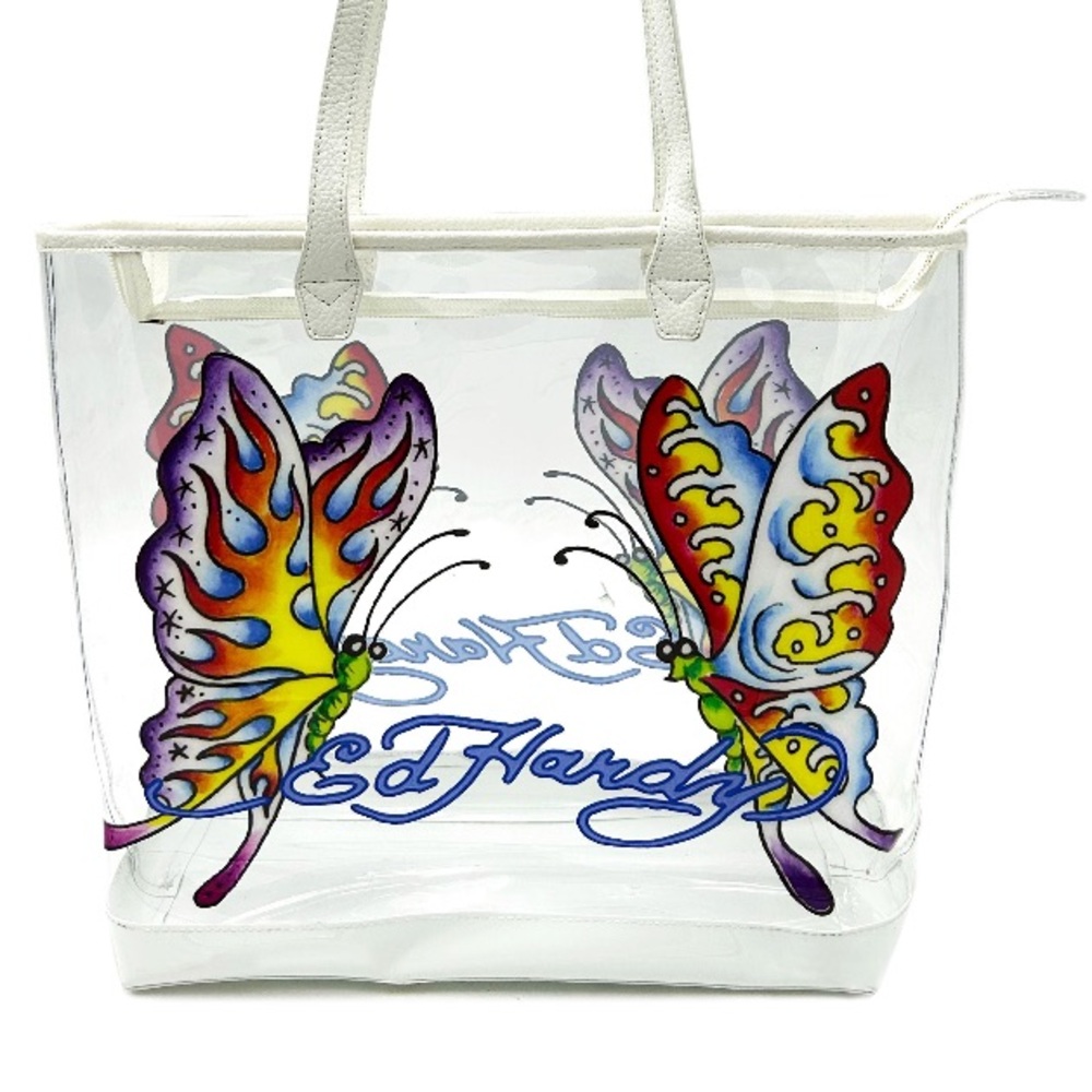 Ed Hardy Butterfly Tote Bag